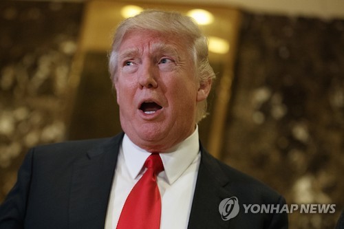 취임을 앞둔 도널드 트럼프 미국 대통령 당선인