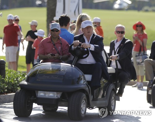 Golfing with Trump