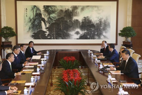 日 아베 "中의 '일대일로', 조건 맞으면 협력하겠다"
