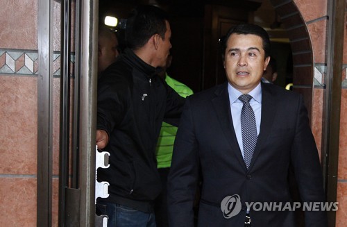 에르난데스 온두라스 대통령의 동생 토니 에르난데스
