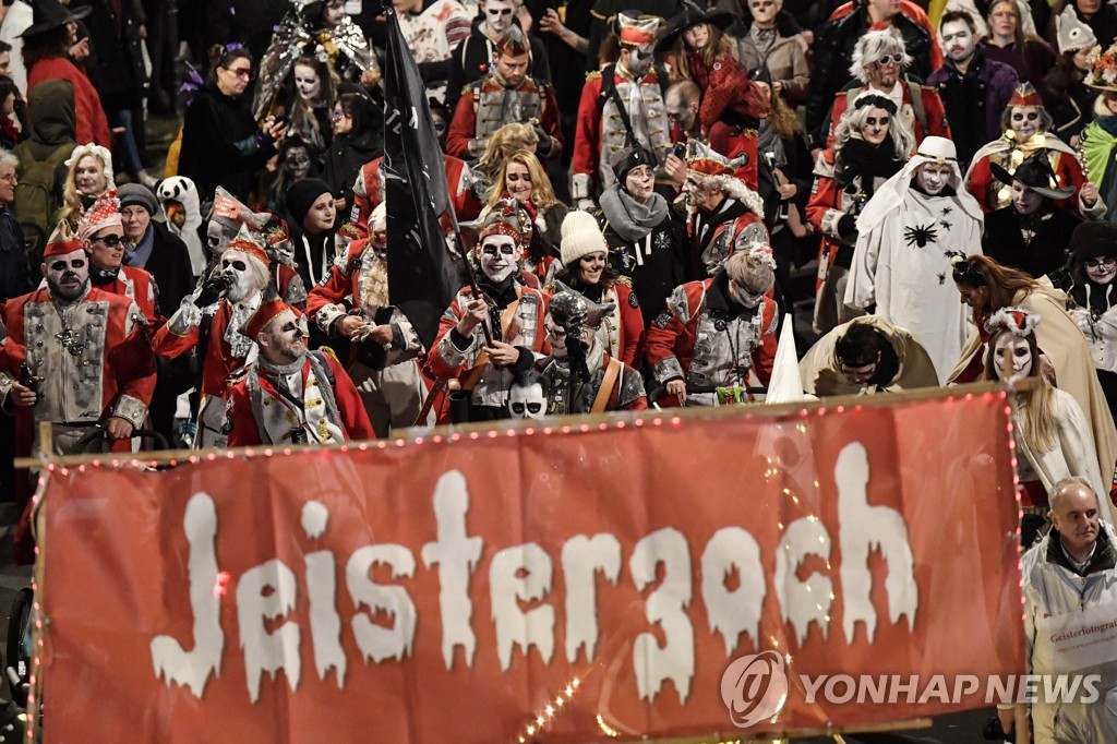 Germany Carnival Ghost Parade
