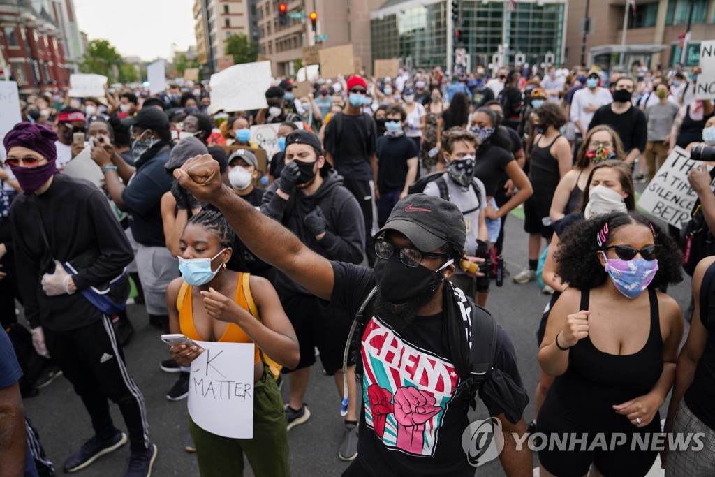 Minneapolis Police Death Washington Protest