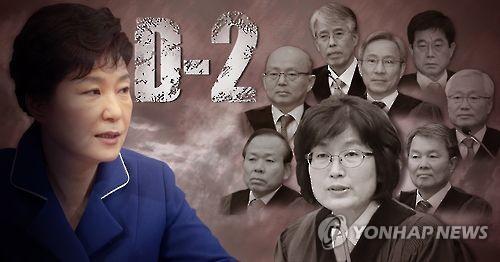 대통령 탄핵심판 선고 카운트다운 D-2 (PG)