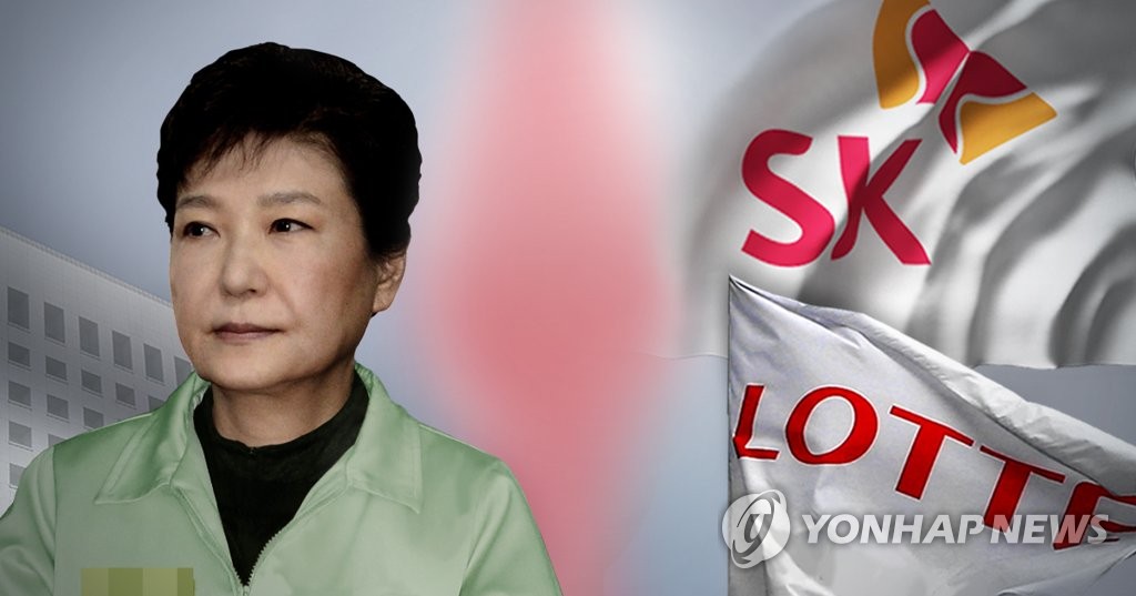 '박근혜-최순실 게이트', SK·롯데 뇌물의혹 수사만 남아 (PG)