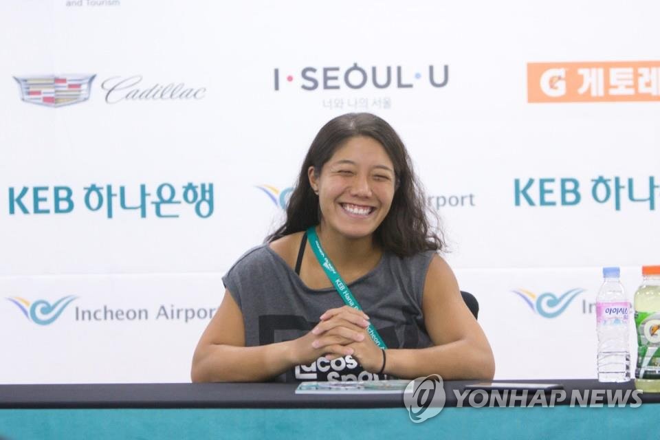 2017년 코리아오픈에 출전 당시의 크리스티 안.