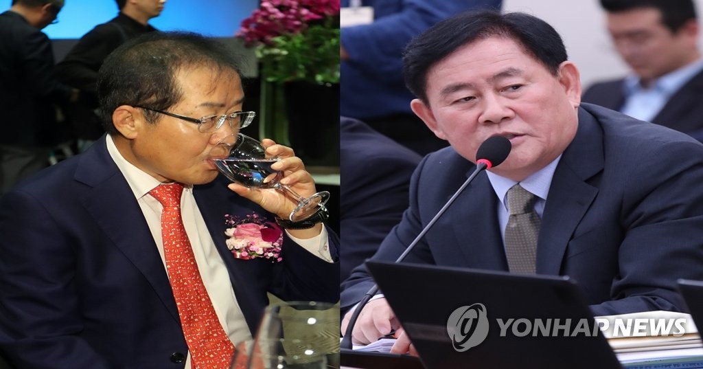 홍준표 대표와 최경환 의원