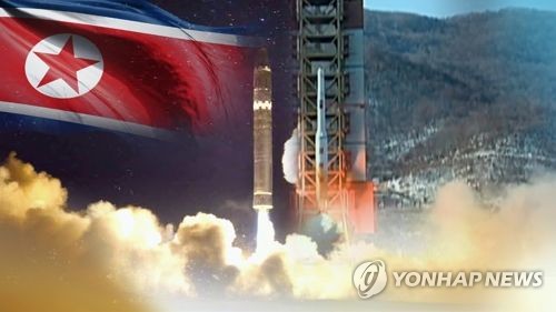 北 인공위성 발사 가능성(CG)