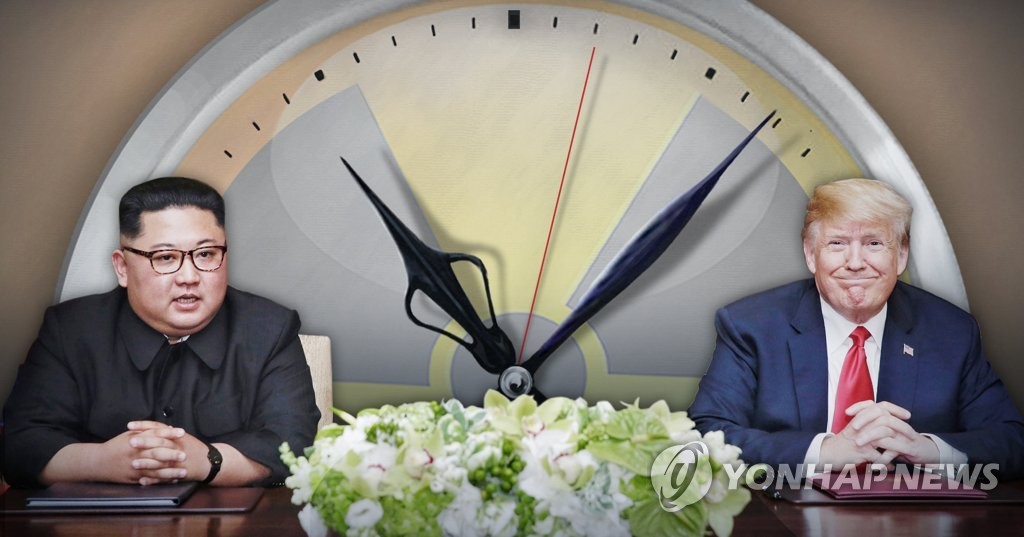 트럼프, 비핵화 타임테이블 (PG)