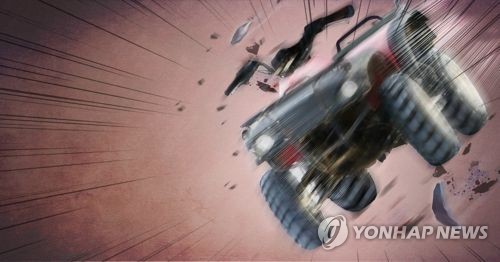 사륜 오토바이 추락사고(PG)