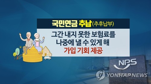 국민연금 추납(추후납부)(CG)