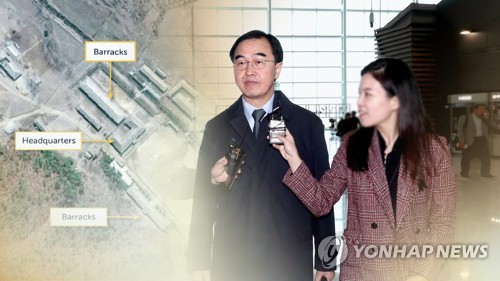 미국 간 조명균, 비핵화 회의론 잠재울까(CG)