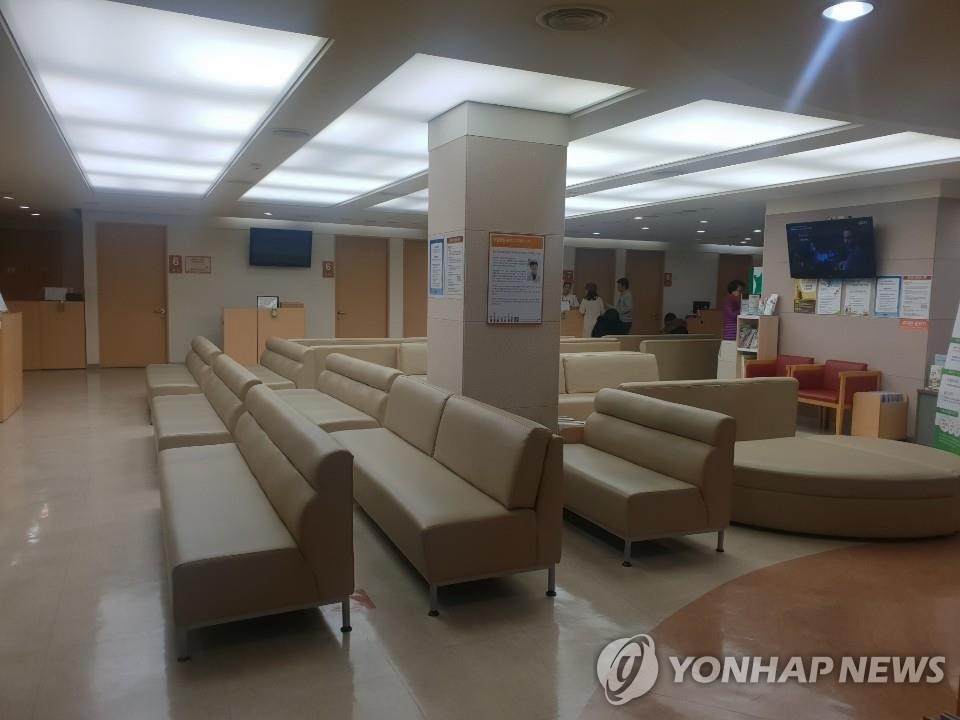 서울 중구 제일병원 산부인과 진료실 앞 모습