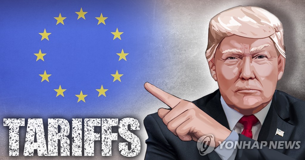트럼프, EU에 관세 부과 위협 (PG)