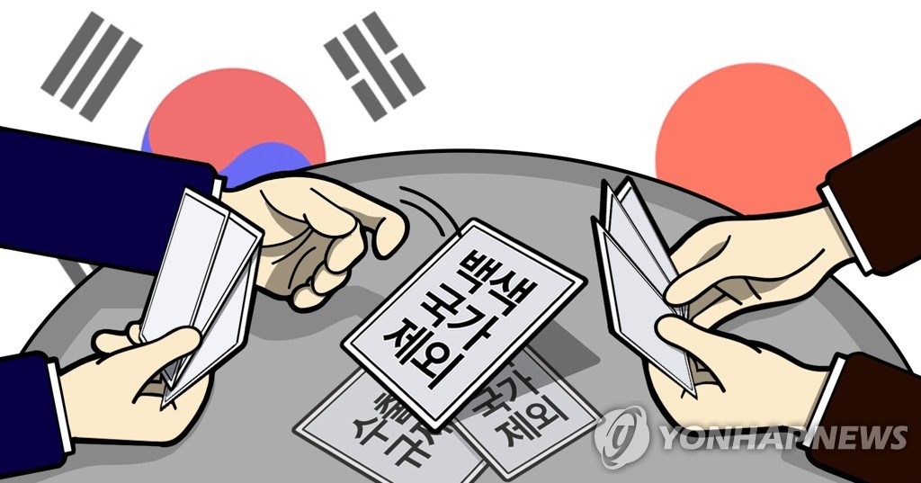 한국, 일본조치에 맞대응 '백색국가 제외 카드' (PG)