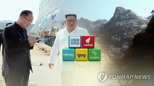 與 "금강산 철거지시 유감"…野 "대북굴종 참사" (CG)