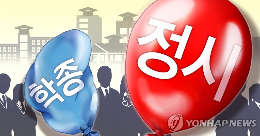 대입 정시 확대 (PG)