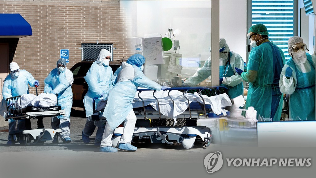 코로나19 팬데믹 (CG)