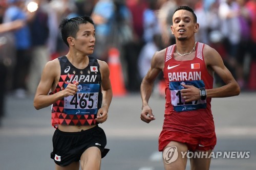 아시안게임 남자 마라톤 우승자 이노우에