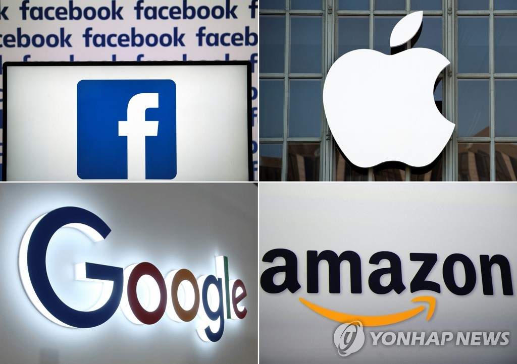페이스북·애플·구글·아마존 등 미국 4대 정보기술(IT) 공룡