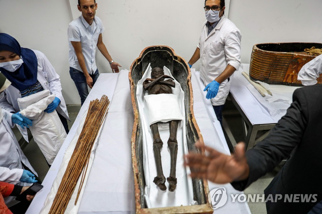 EGYPT-ARCHAEOLOGY-HERITAGE-HISTORY-MUMMY