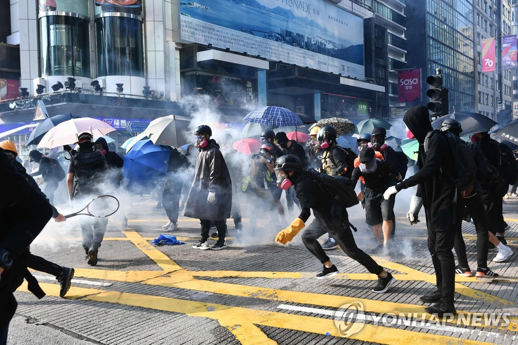 HONG KONG-CHINA-POLITICS-CRIME-UNREST