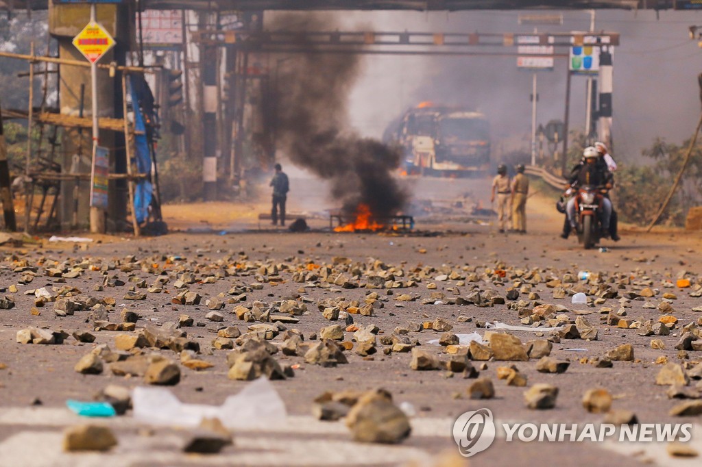 INDIA-POLITICS-RIGHTS-UNREST
