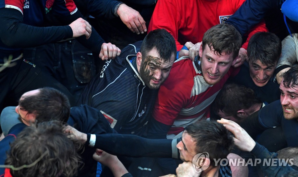 BRITAIN-LIFESTYLE-CULTURE-SPORT-SHROVETIDE