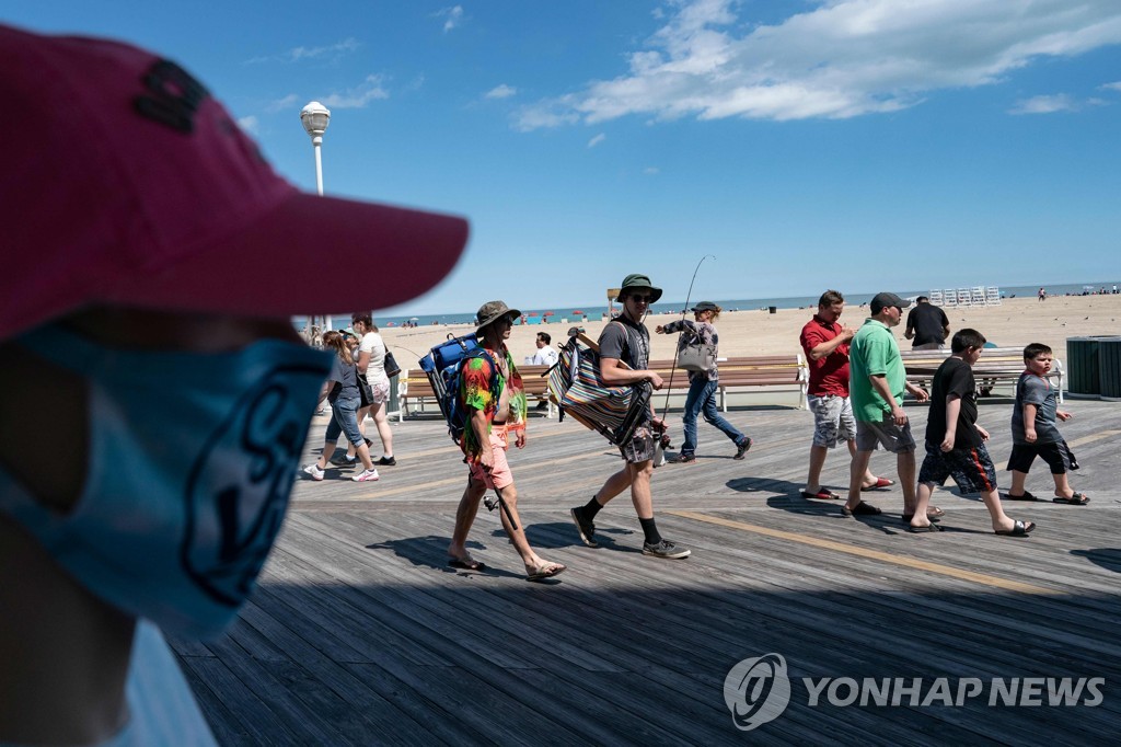 US-HEALTH-VIRUS-MARYLAND-BEACH