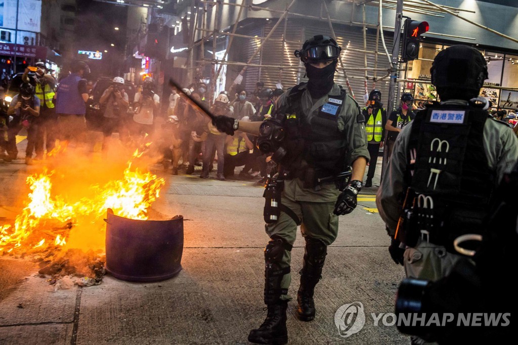 HONG KONG-CHINA-POLITICS-UNREST