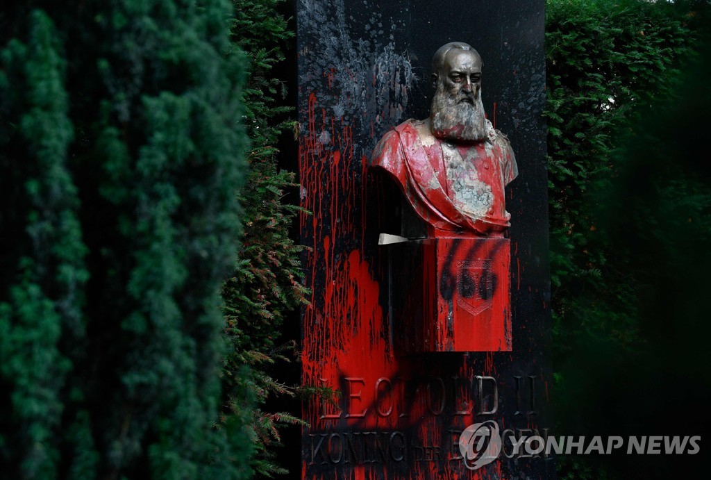 BELGIUM-CONGO-HISTORY-RACISM-MONUMENT