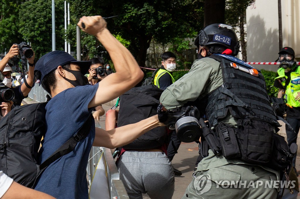 HONG KONG-CHINA-POLITICS-UNREST