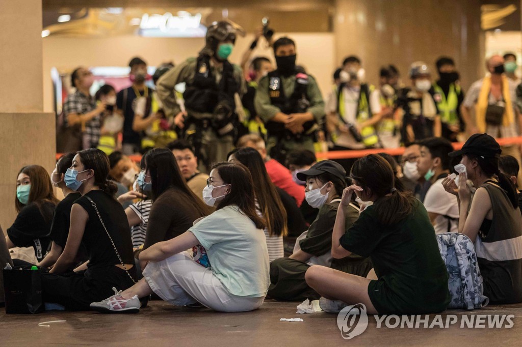 HONG KONG-CHINA-POLITICS-UNREST