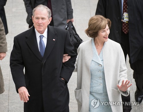 조지 W. 부시 전 美대통령 부부
