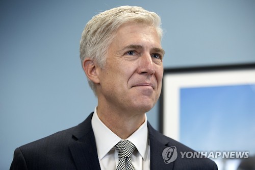 닐 고서치 美연방대법관 지명자