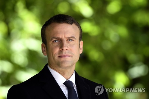 에마뉘엘 마크롱 프랑스 대통령 당선인