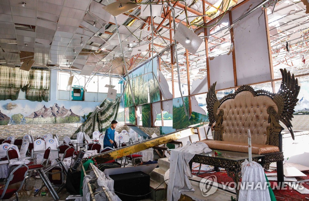 AFGHANISTAN BOMBING WEDDING HALL