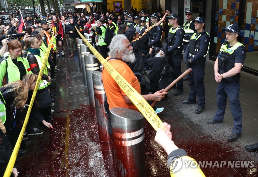 AUSTRALIA HUMAN RIGHTS PROTEST
