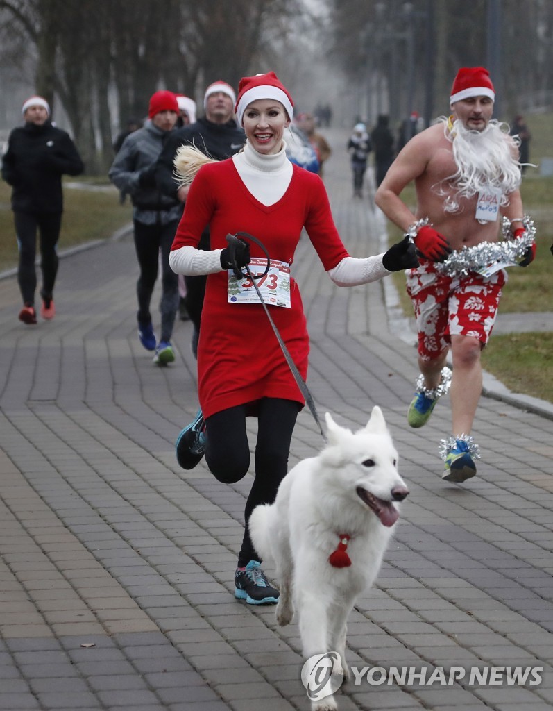 BELARUS SANTA RUN