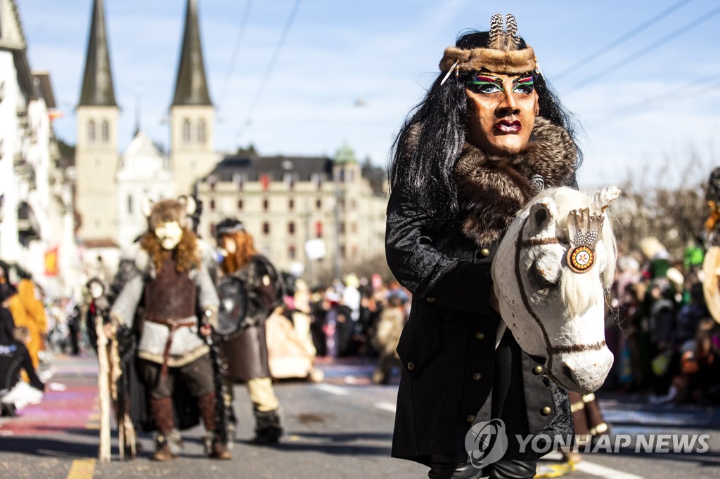 SWITZERLAND LUCERNE CARNIVAL