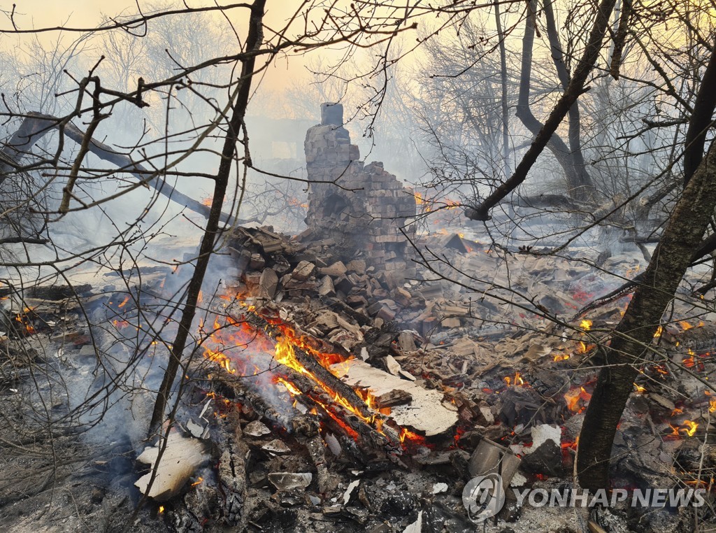 UKRAINE CHERNOBYL FOREST FIRE