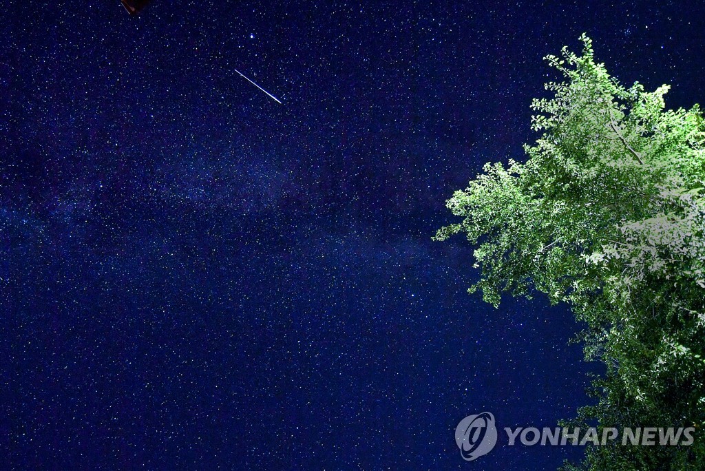 NORTH MACEDONIA ASTRONOMY NATURE PERSEID METEOR SHOWER