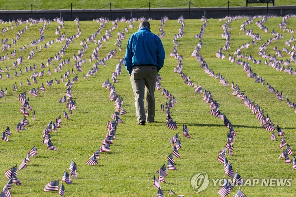 USA PANDEMIC CORONAVIRUS COVID19 MEMORIAL