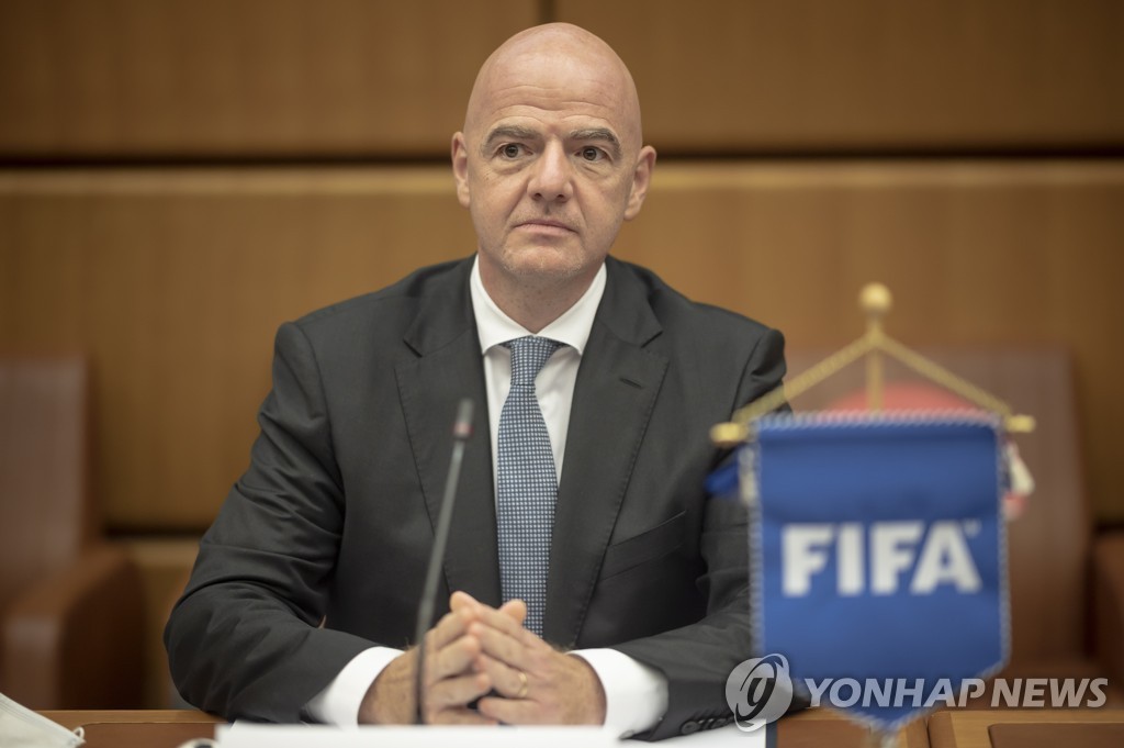 잔니 인판티노 FIFA 회장