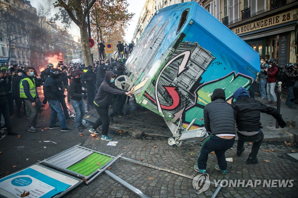 FRANCE PARIS SECURITY LAW PROTEST