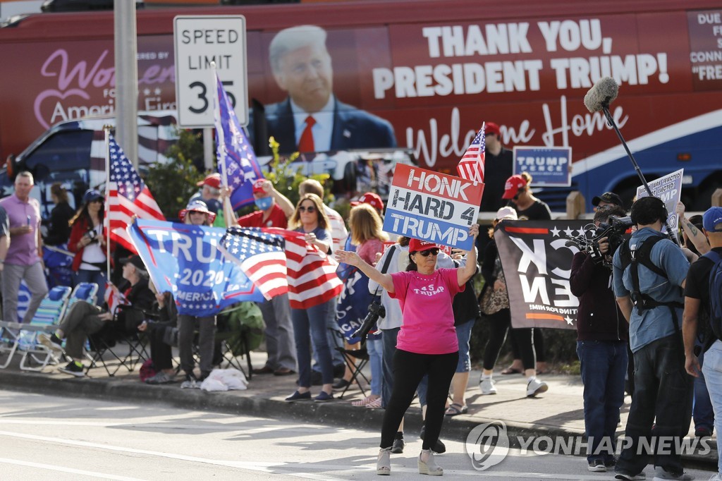 US-DONALD-TRUMP-RETURNS-TO-FLORIDA-AHEAD-OF-JOE-BIDEN'S-INAUGURA