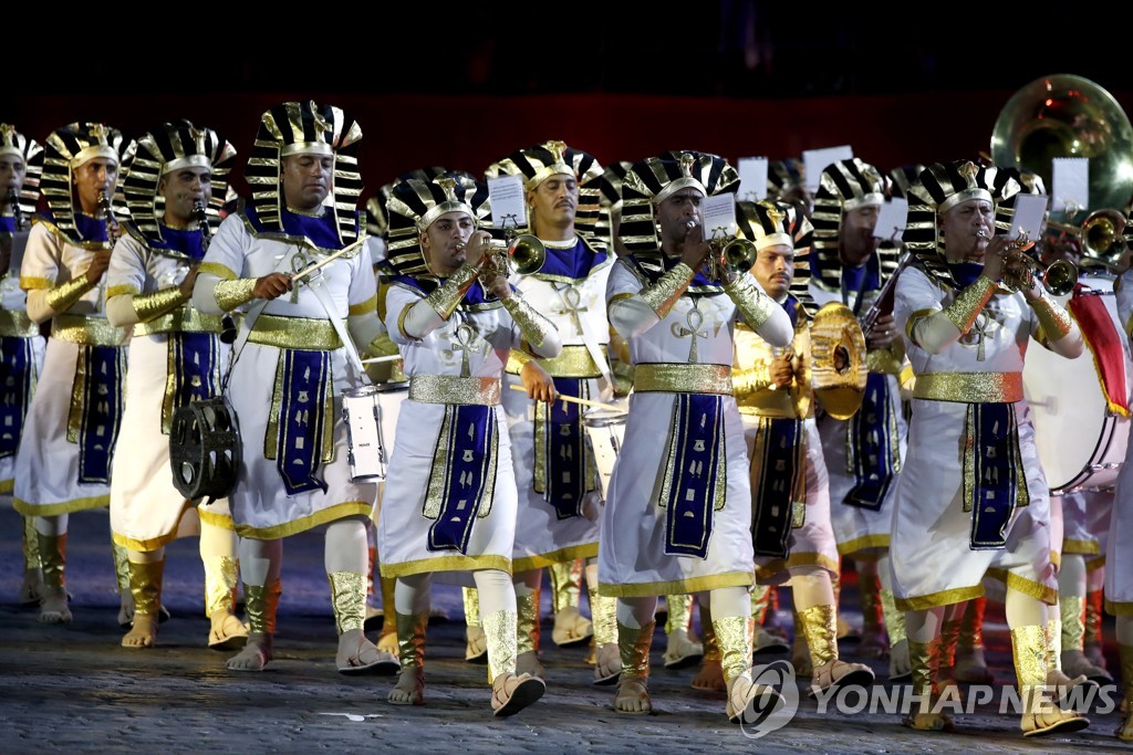 Opening of 2019 Spasskaya Tower International Military Music Festival