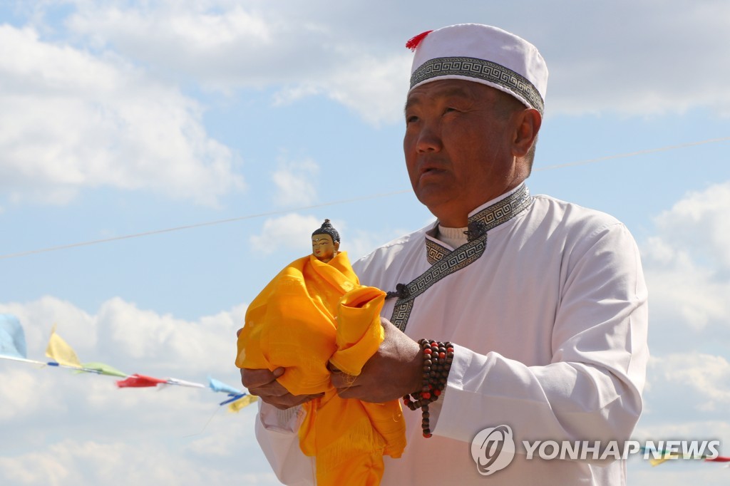 12m statue of Buddha unveiled in Kalmykia, Russia