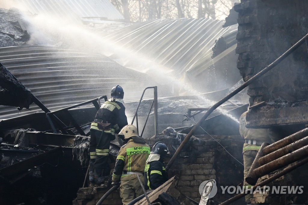 Fire hits gunpowder factory in Ryazan Region, Russia