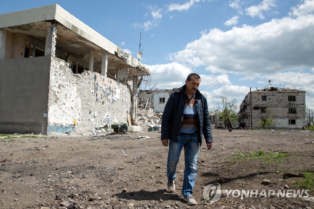 Situation in Novotoshkovskoye, Ukraine