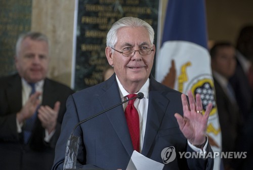 렉스 틸러슨 전 미국 국무장관